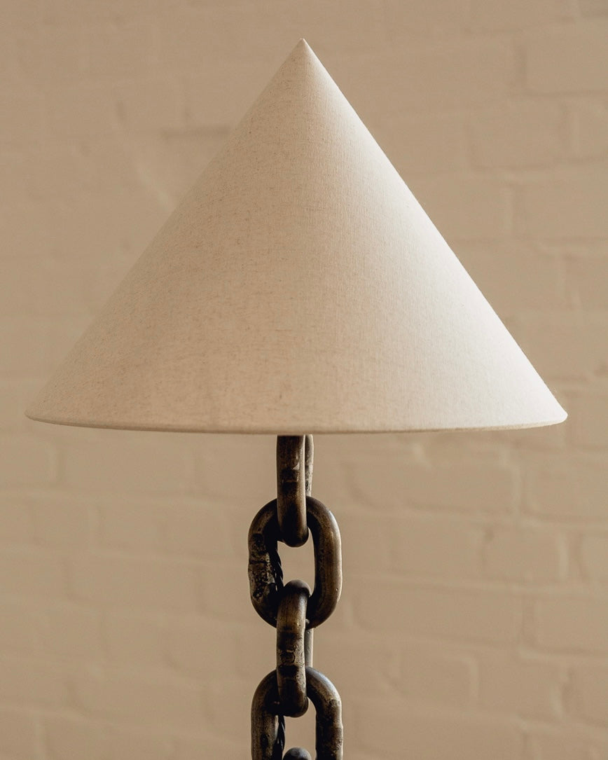 Brutalist Chain Floor Lamp