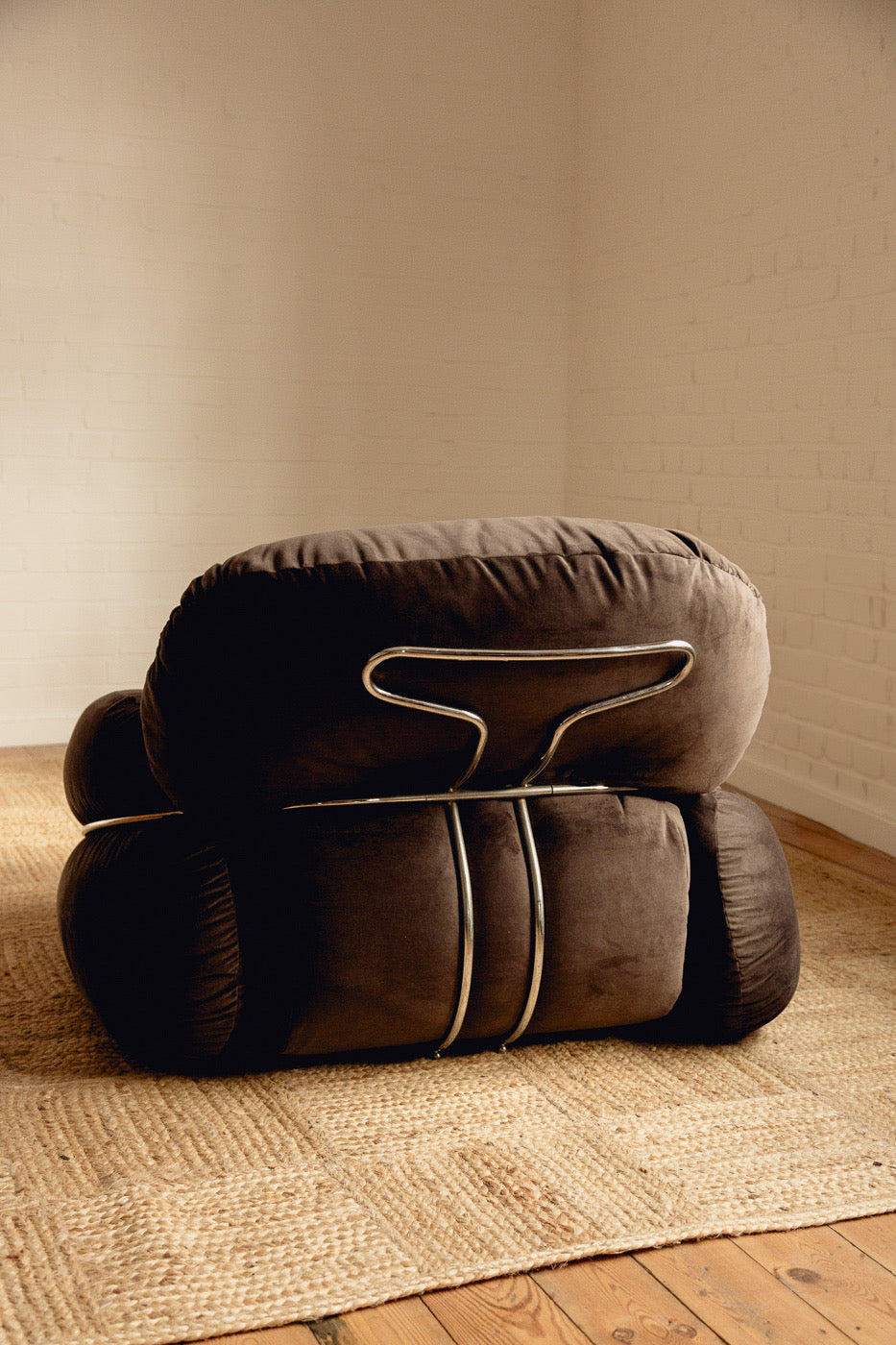 Italian Armchairs by Adriano Piazzesi