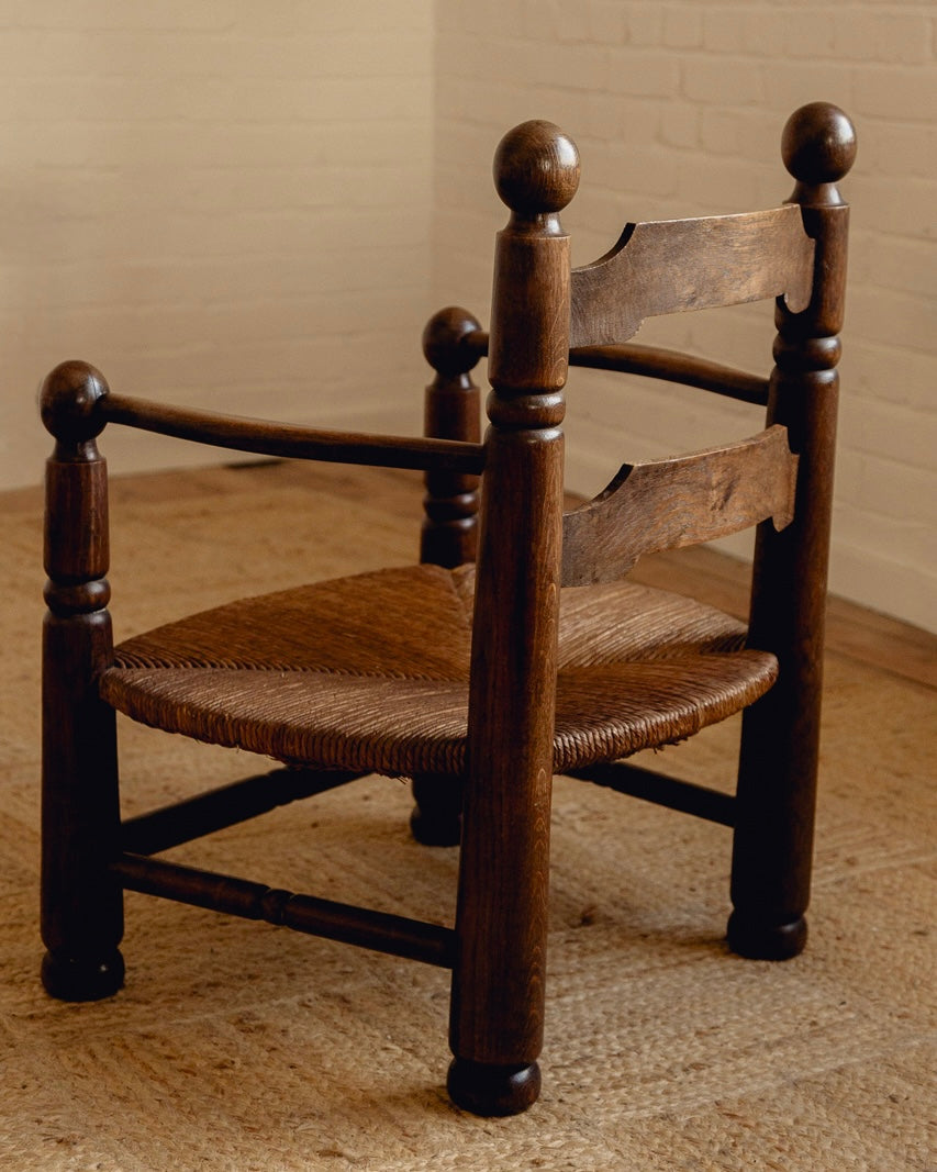 Low Rush Side Armchairs by Charles Dudouyt