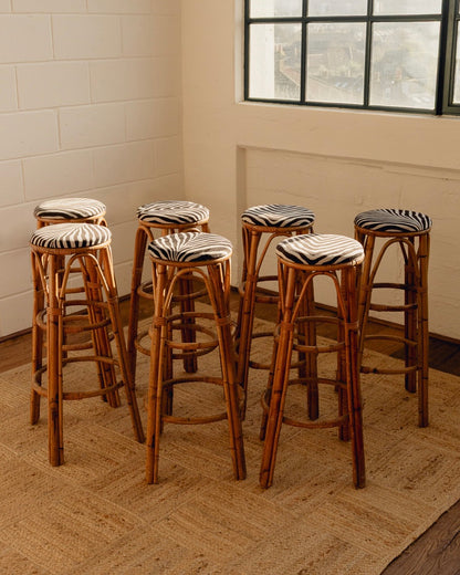 Bamboo Bar Stools - Priced Individually
