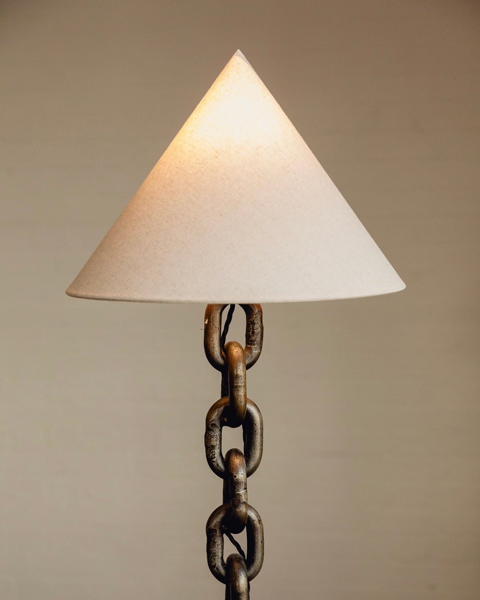 Brutalist Chain Floor Lamp