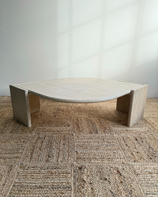 Eye Coffee Table in Travertine by Roche Bobois