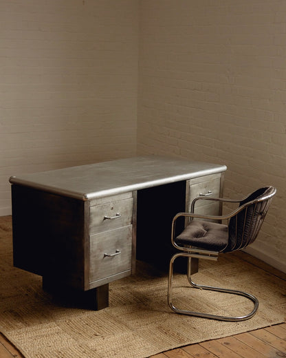 Steel Pedestal Desk