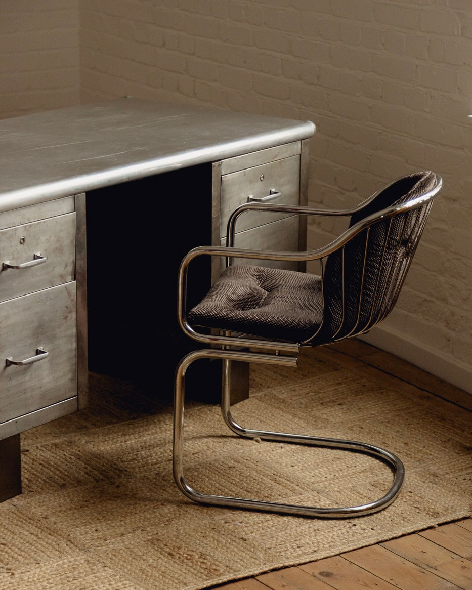 Steel Pedestal Desk
