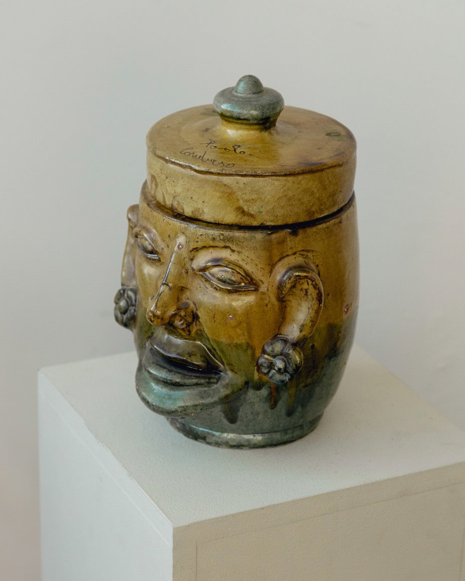 Italian Head Vase by Paolo Condurso