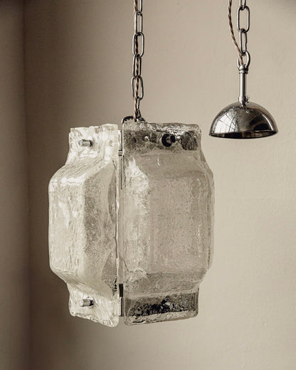 Italian Glass Pendant Light