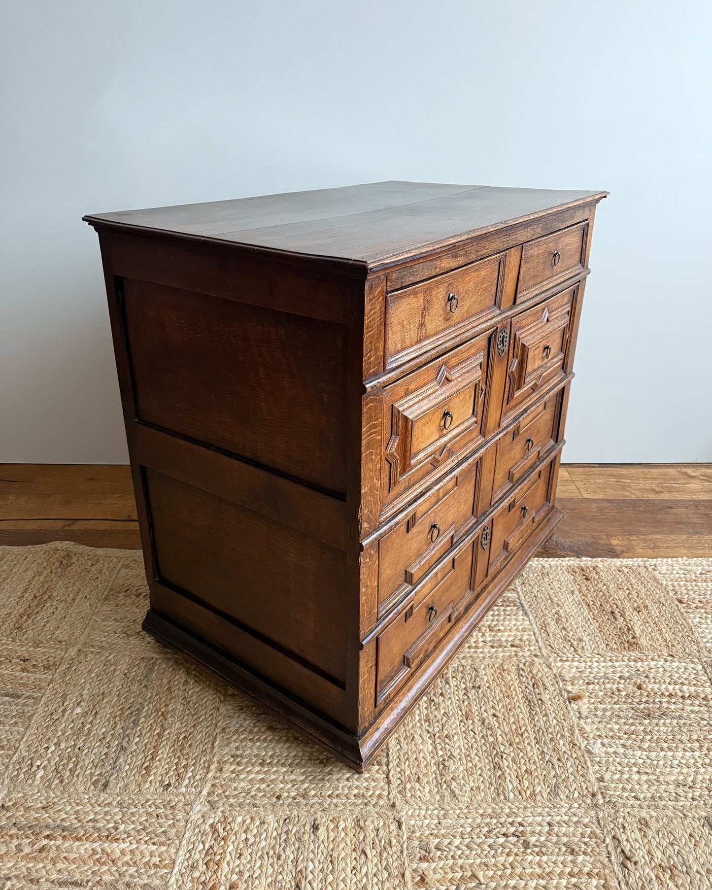 Antique Jacobean Chest Of Drawers