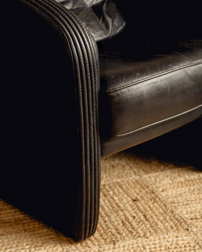 Tub Leather Armchairs