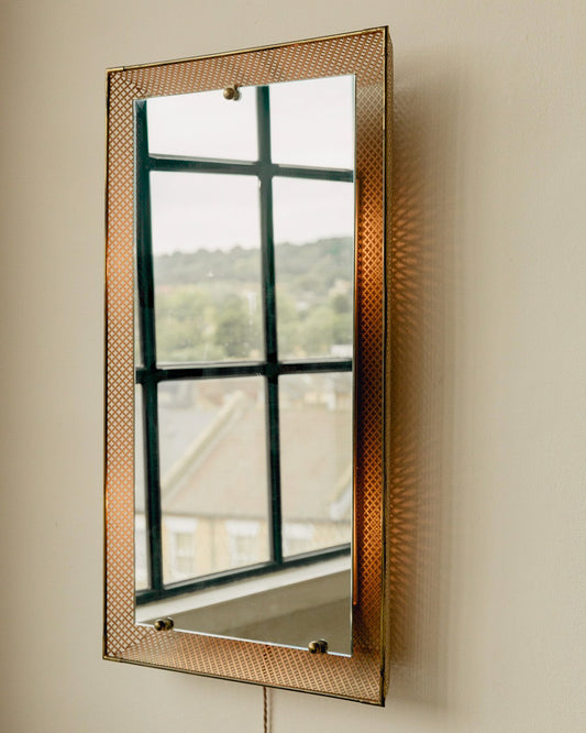 Mid Century Backlit Mirror