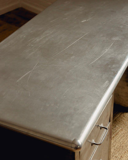 Steel Pedestal Desk
