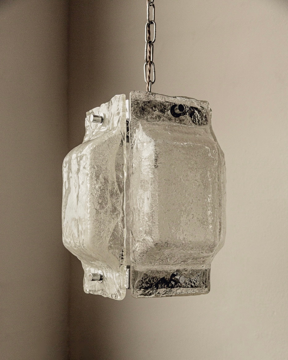 Italian Glass Pendant Light