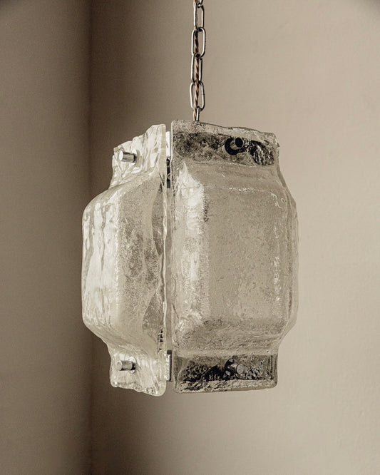 Italian Glass Pendant Light
