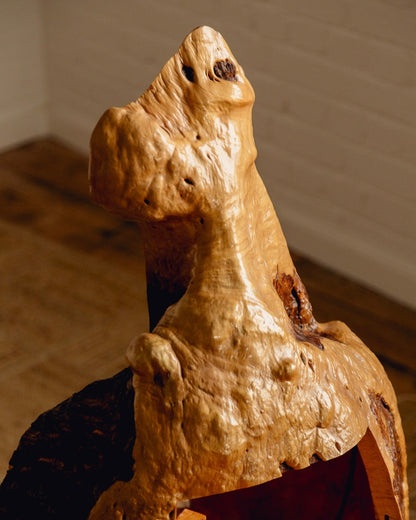 Burl Cocktail Cabinet