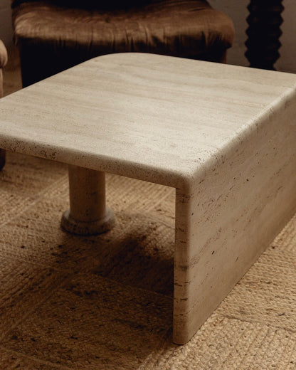 Travertine Coffee Table