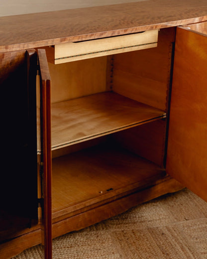 Art Deco Walnut Sideboard