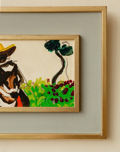 Man Riding A Horse