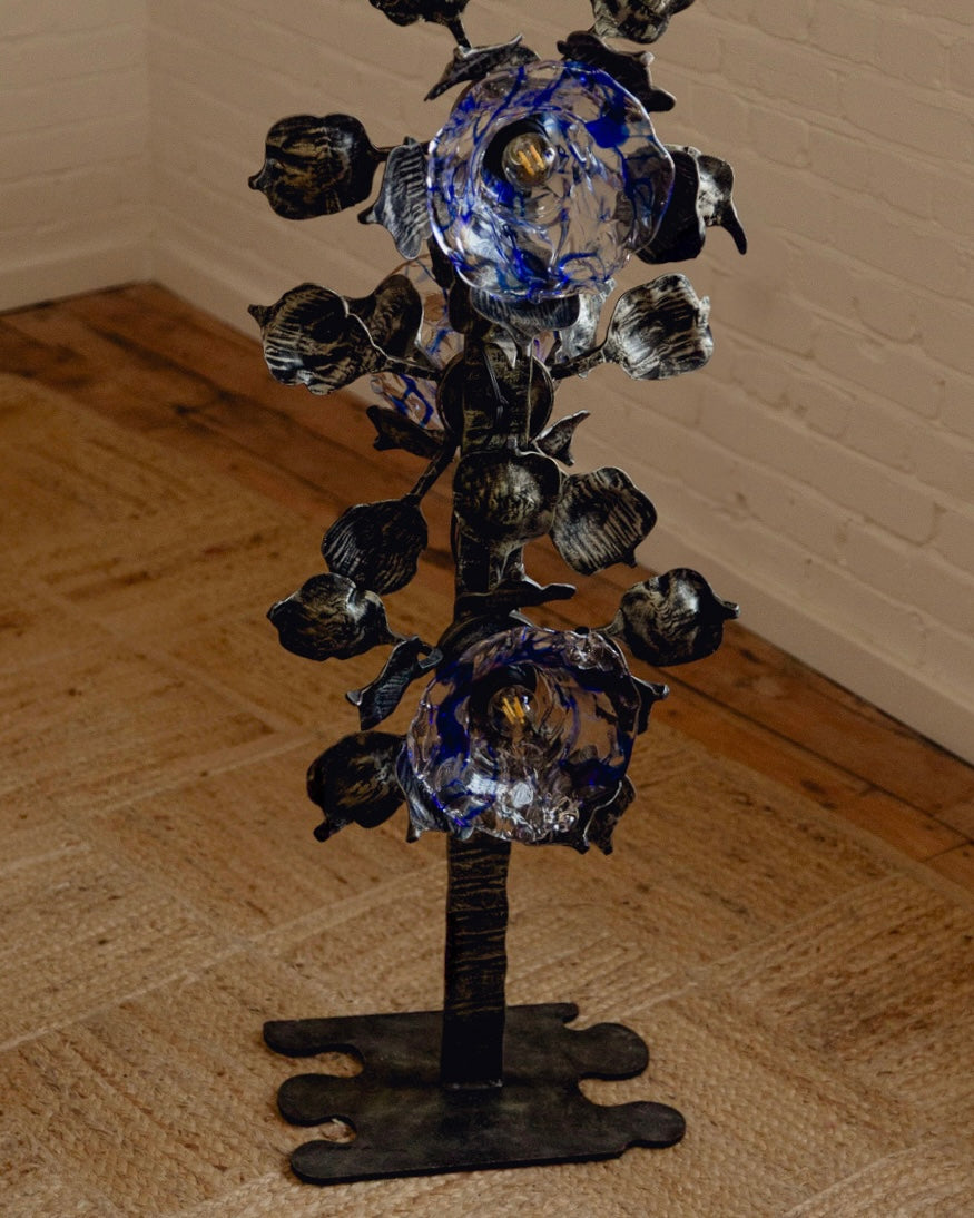 1970s Italian Brutalist Murano Floor Lamps - Priced Individually