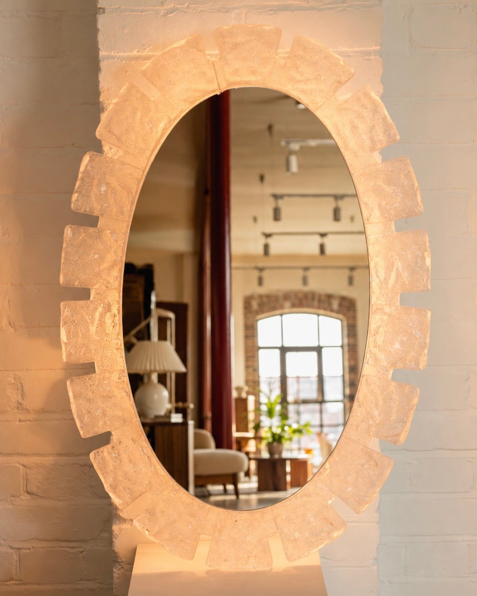 Large Backlit Mirror by Egon Hillebrand