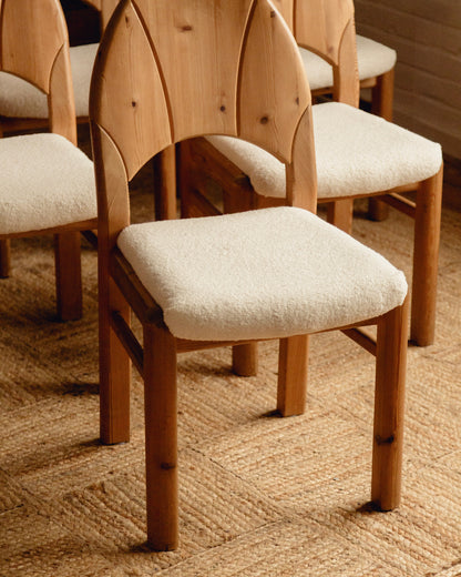 Danish Tulip Back Dining Chairs