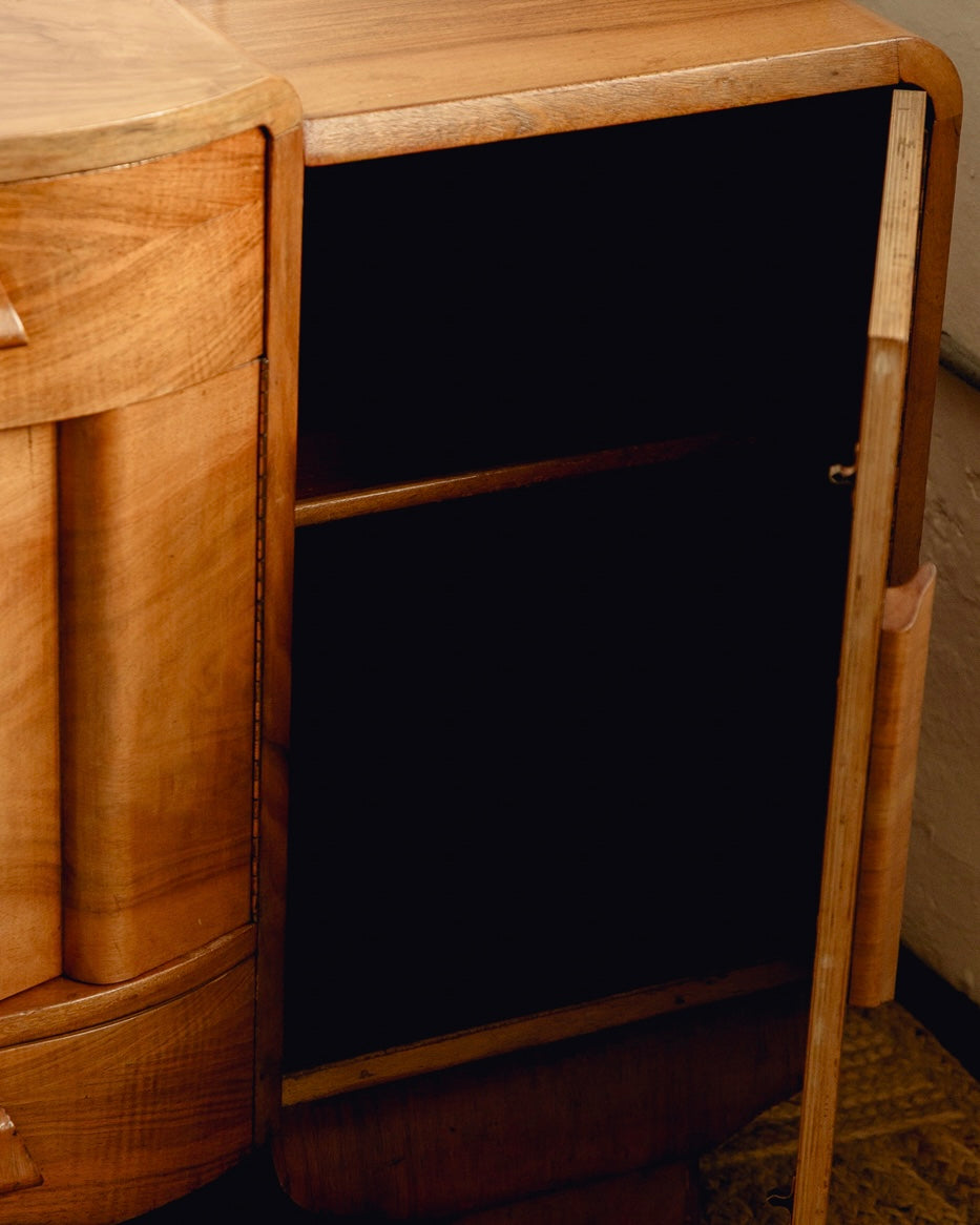 Burl Art Deco Sideboard