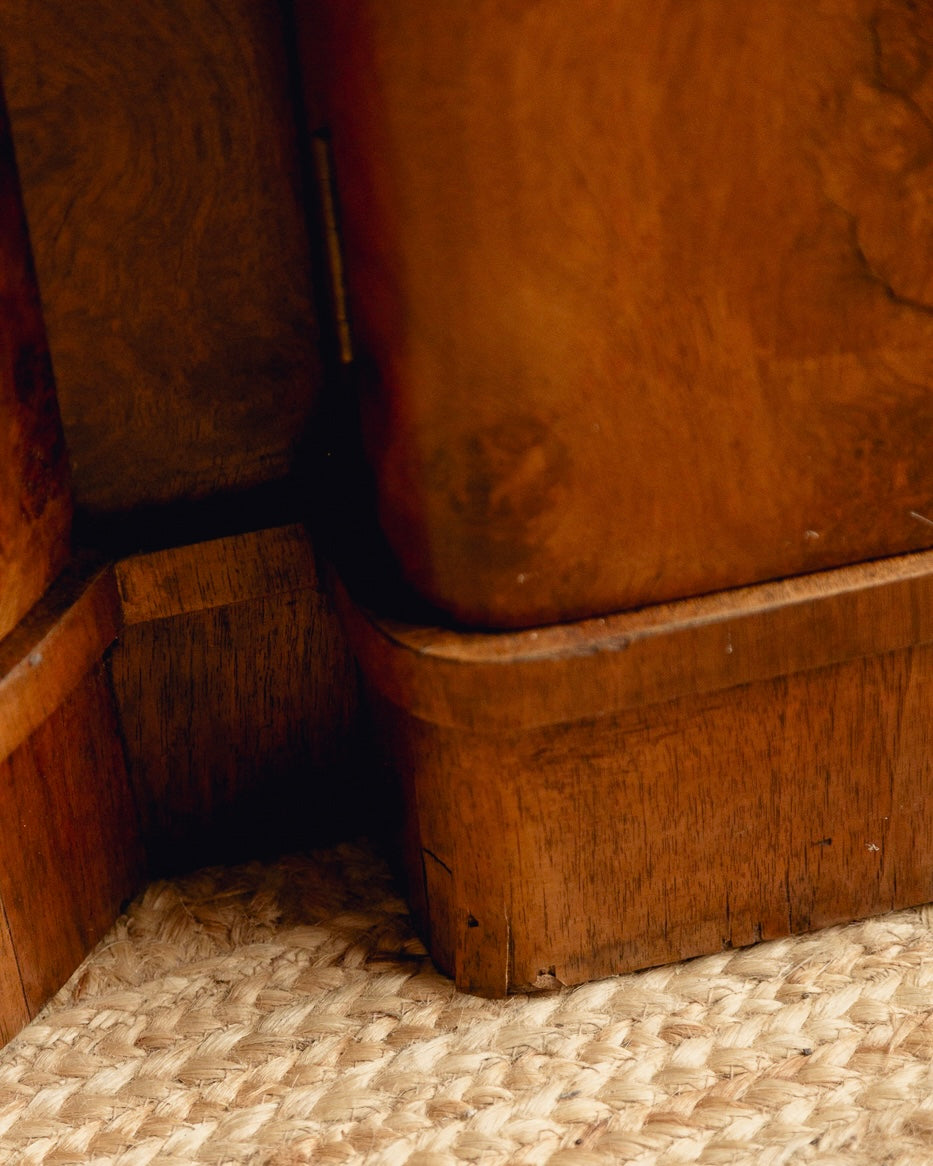 Art Deco Burl Walnut Sideboard