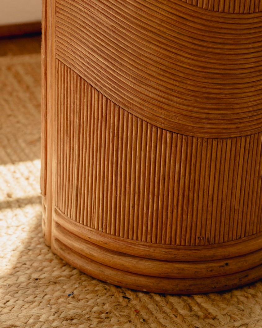 Pencil Reed Side Table
