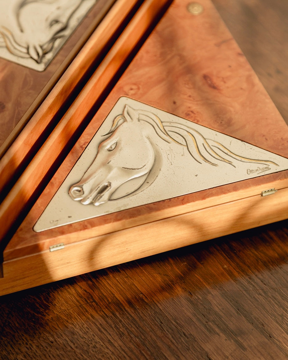 Italian Burl Trinket Box