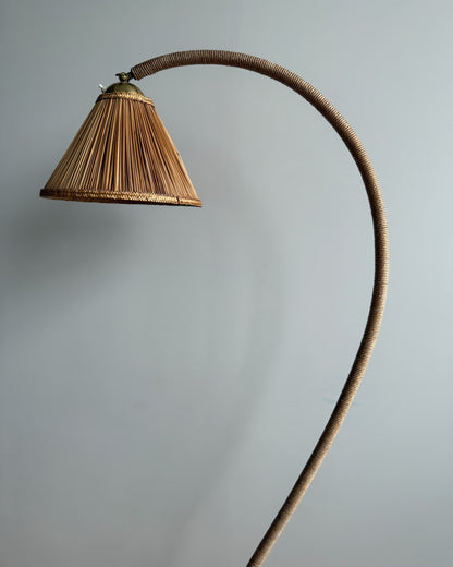 Mid Century Curved Floor Lamp