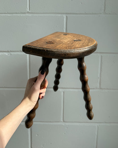 Half Moon Bobbin Stool