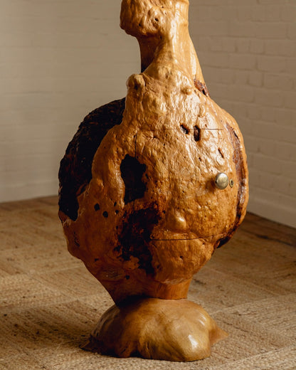 Burl Cocktail Cabinet