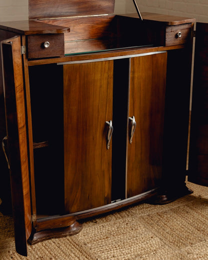 Art Deco French Cocktail Cabinet
