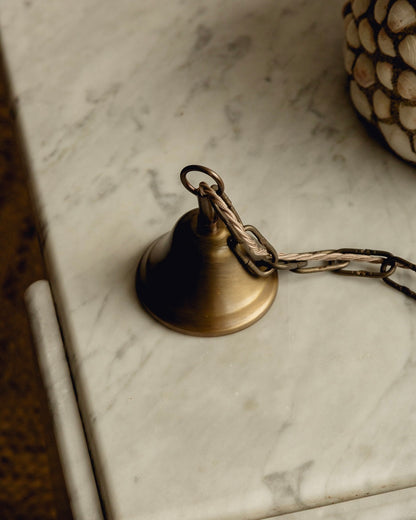 Mid Century Shell Pendant Lights