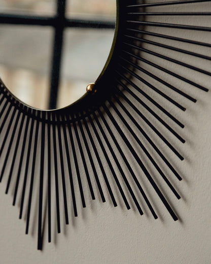 1950’s French Sunburst Mirror