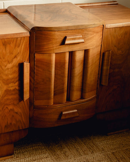 Burl Art Deco Sideboard