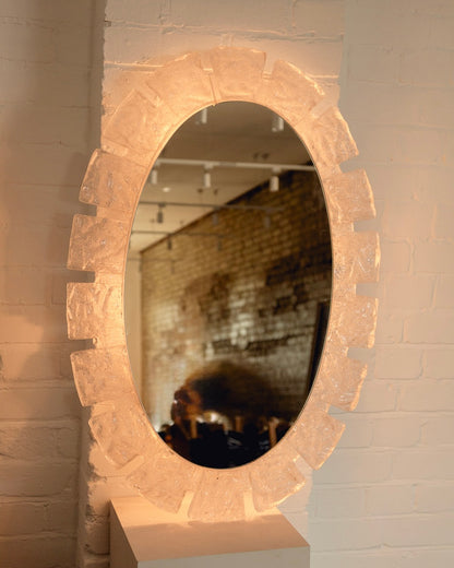 Large Backlit Mirror by Egon Hillebrand