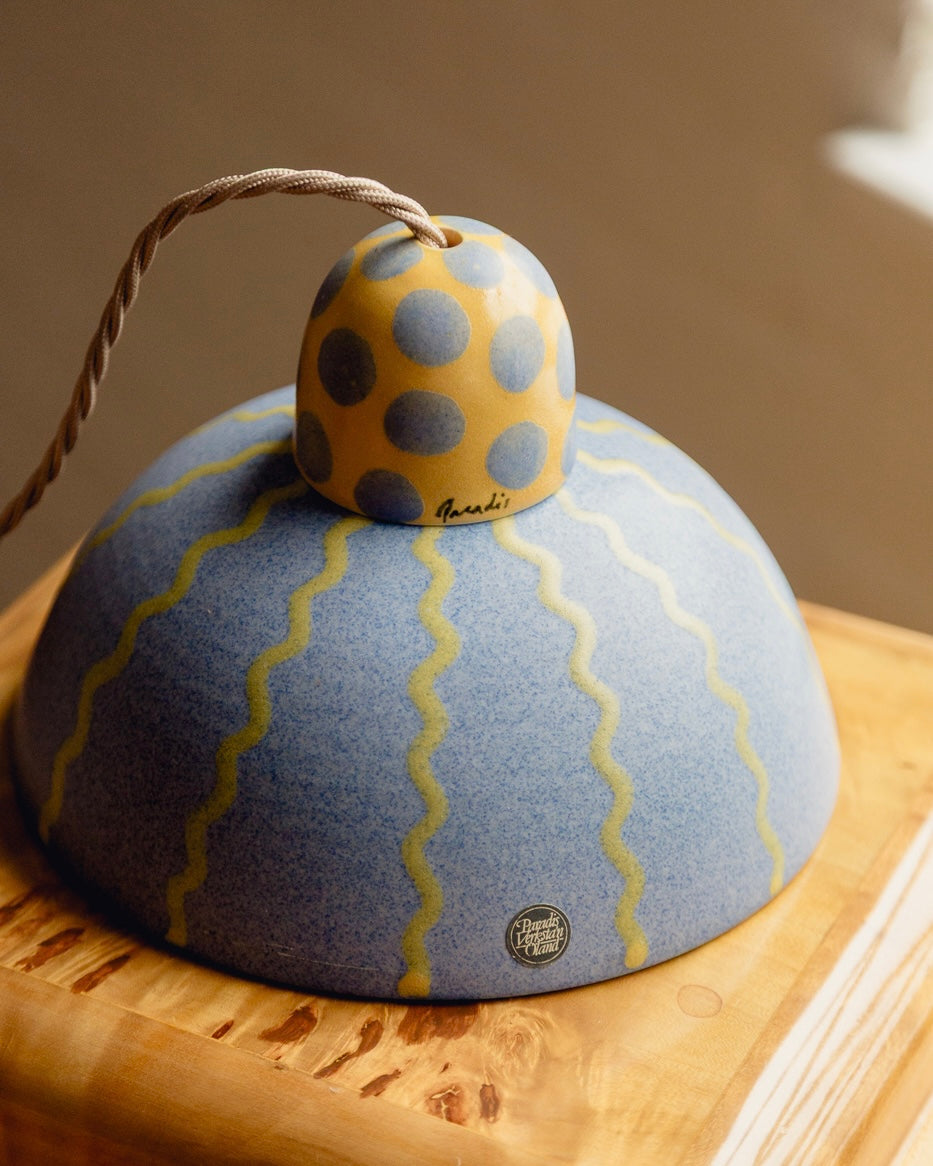 1960s Paradisverkstan Ceramic Pendant Light