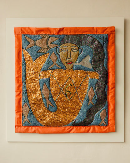 Haitian Voodoo Mermaid Flag