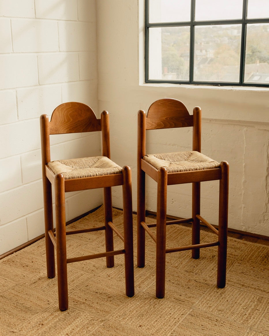 Pair Hank Lowenstein Padova Bar Stools