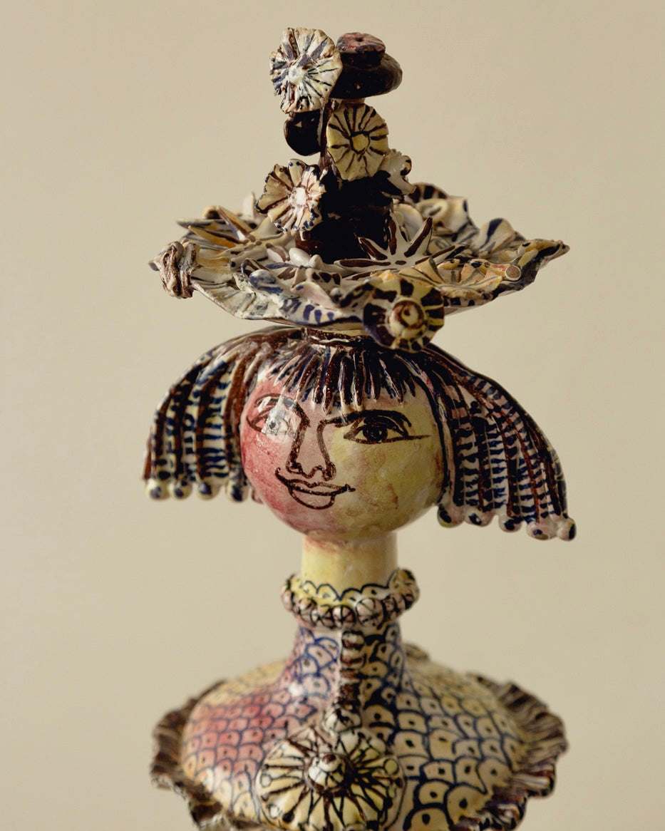 1960’s Italian Ceramic Totem