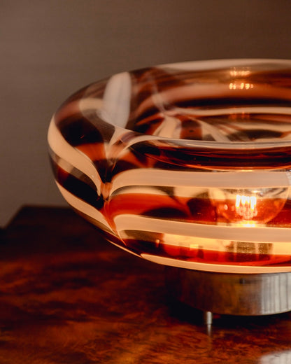 Large Murano Mazzega Lamp