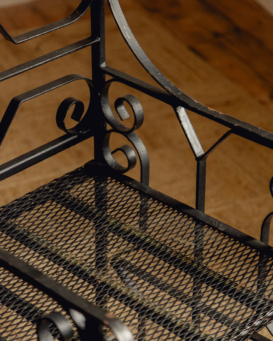 Wrought Iron Armchair