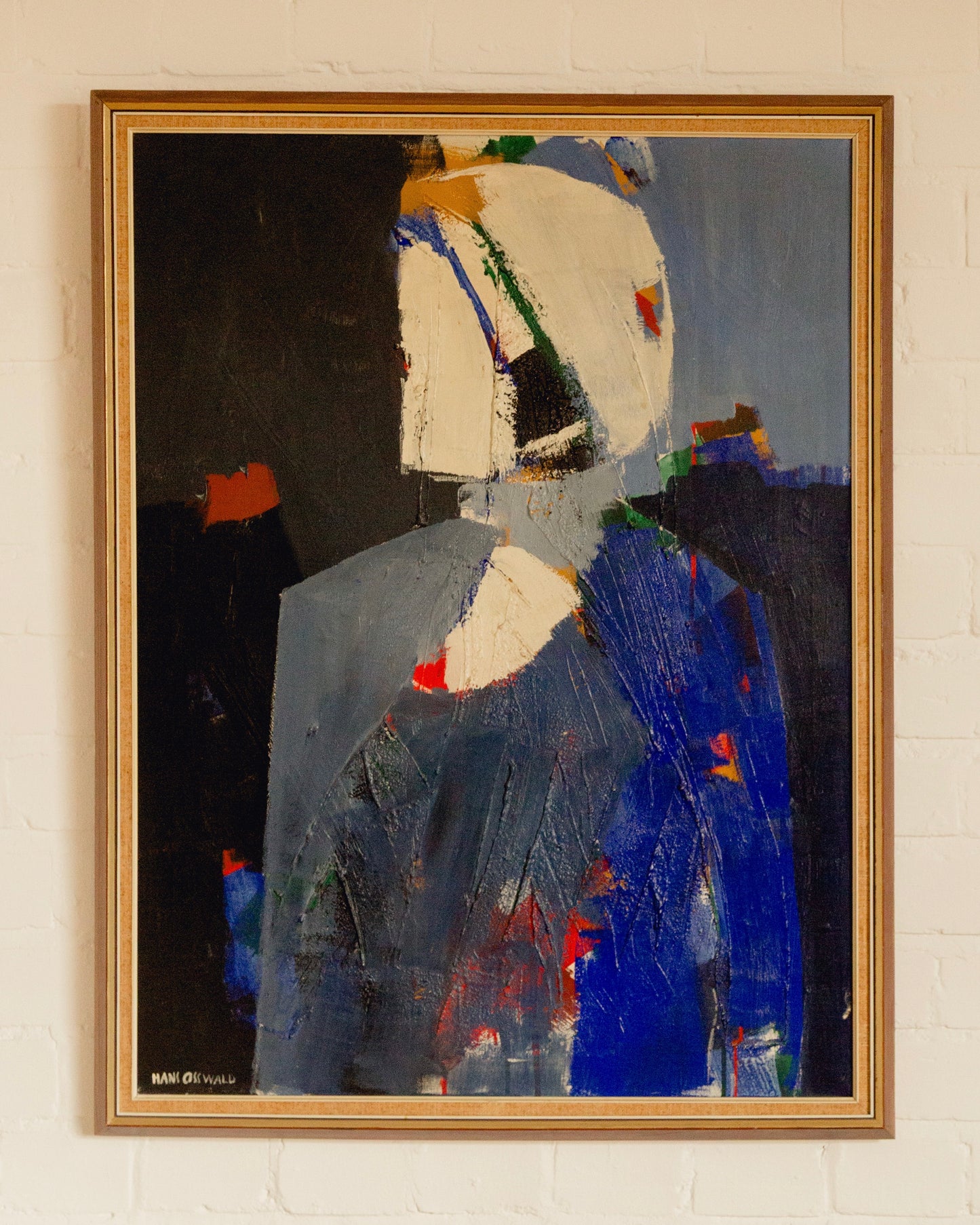 Woman In Blue