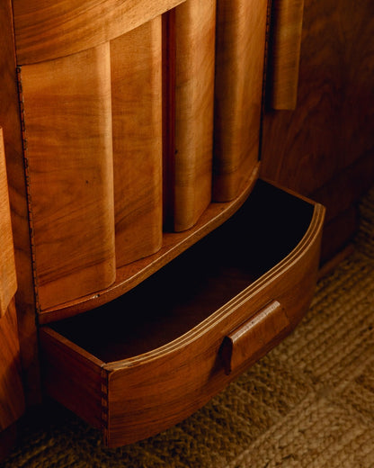 Burl Art Deco Sideboard