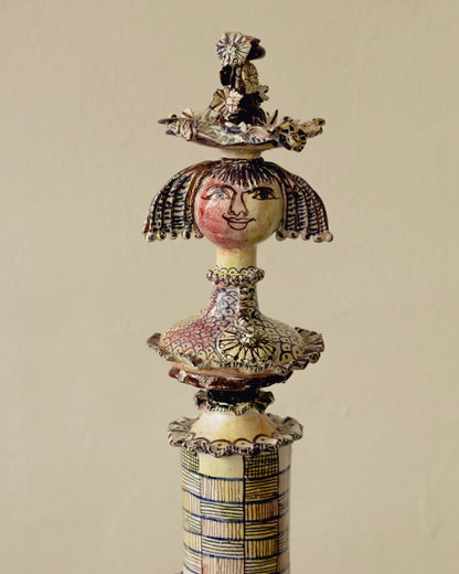 1960’s Italian Ceramic Totem