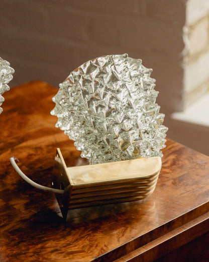 Pair of Barovier & Toso Murano Wall Lights