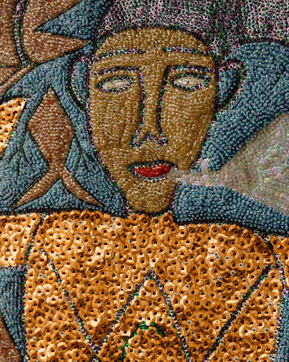 Haitian Voodoo Mermaid Flag