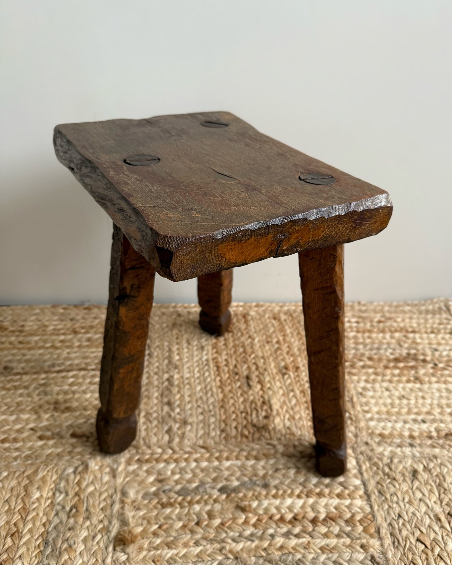 Brutalist Tripod Stool