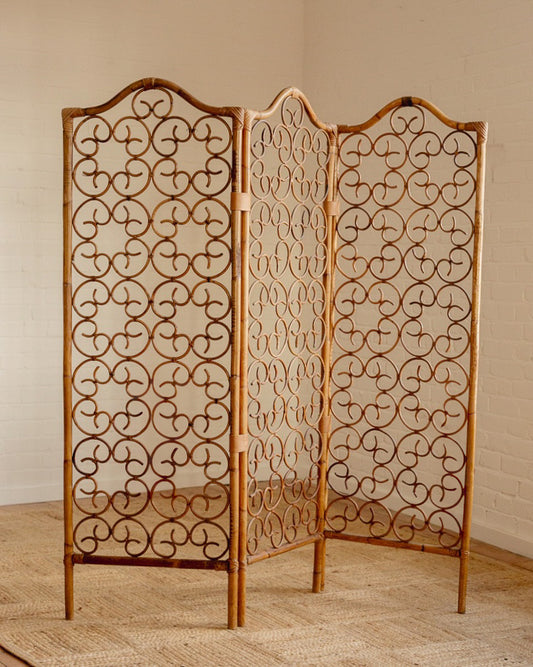 Bamboo Folding Screen