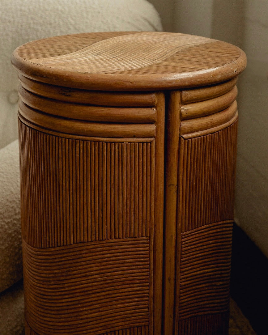 Pencil Reed Side Table