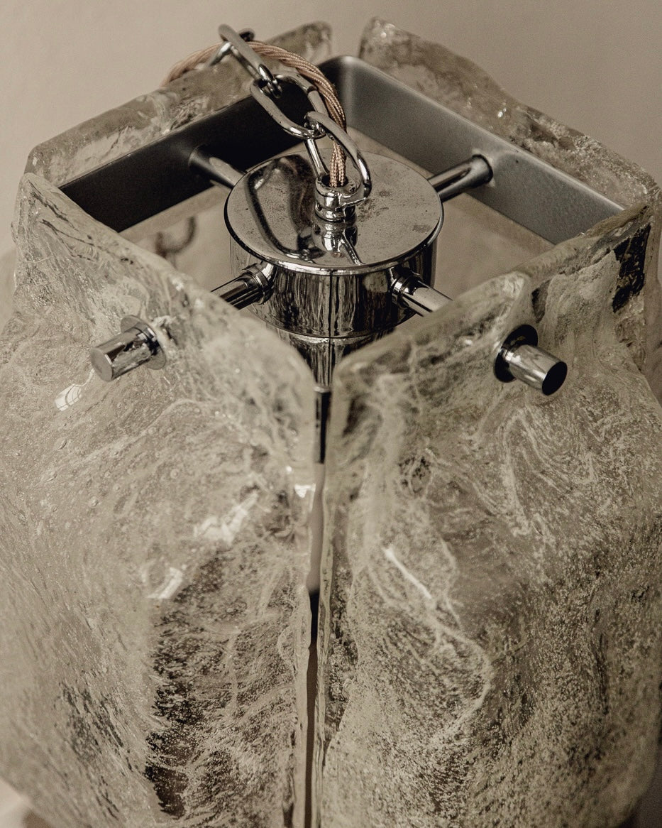 Italian Glass Pendant Light